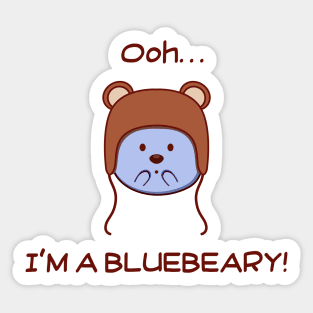 Bluebeary Sticker